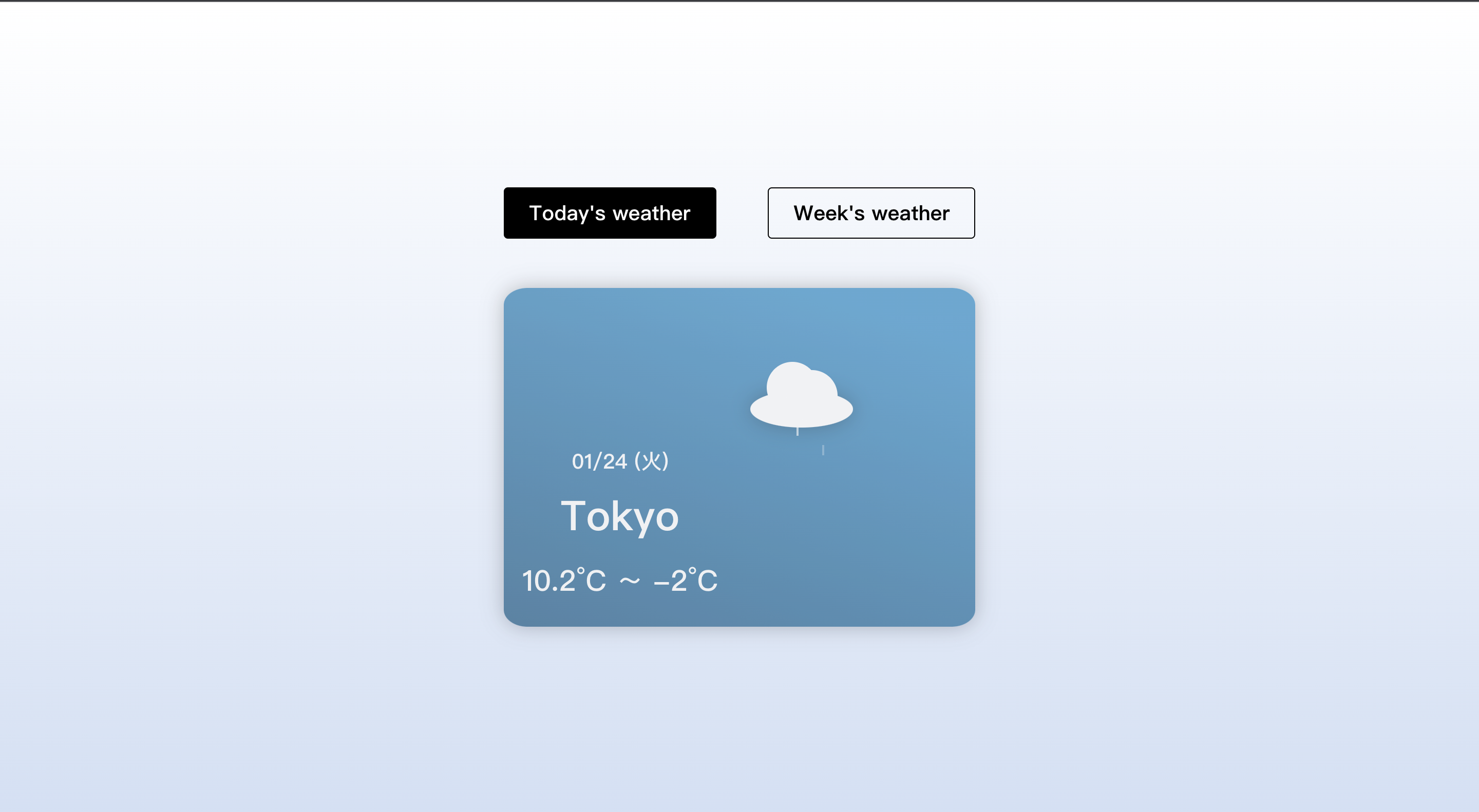 東京天気